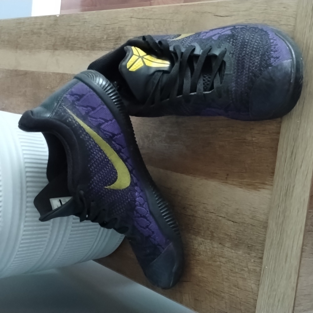 Nike Kobe mamba rage black purple basketball shoes
